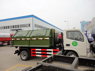 圖1車廂可卸式垃圾車垃圾臂及垃圾箱