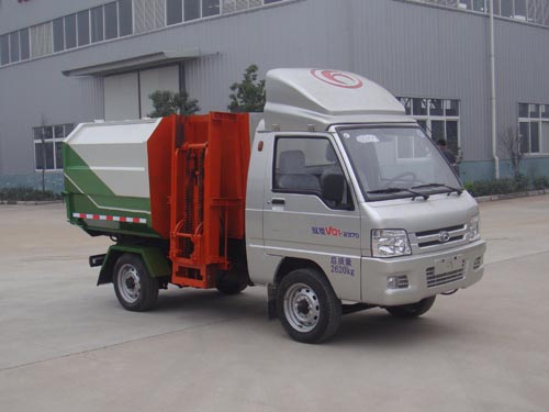國四福田馭菱2-3方掛桶垃圾車