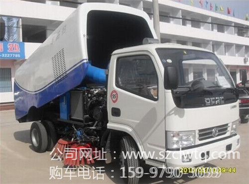 東風輕卡多利卡掃路車圖片展示