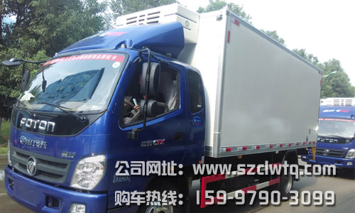 福田奧鈴冷藏車側(cè)面圖片
