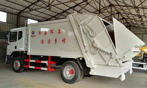 12方壓縮式垃圾車圖片
