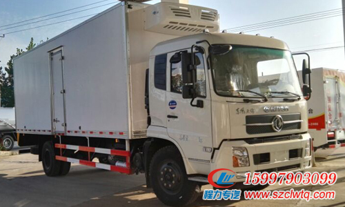 東風天錦廂長7.4米冷藏車
