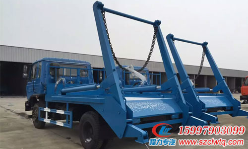 東風(fēng)153擺臂垃圾車
