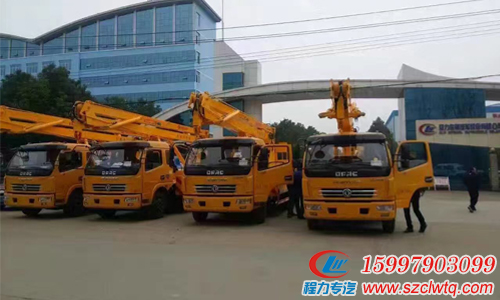 東風(fēng)多利卡排半18米高空作業(yè)車