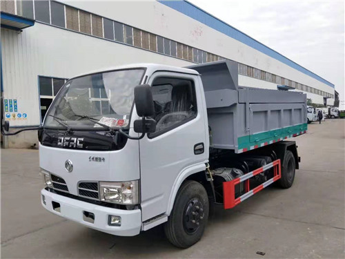 國五東風多利卡D6自卸式垃圾車