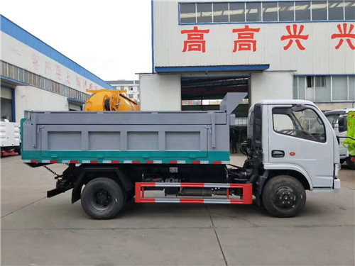 國五東風多利卡D6自卸式垃圾車