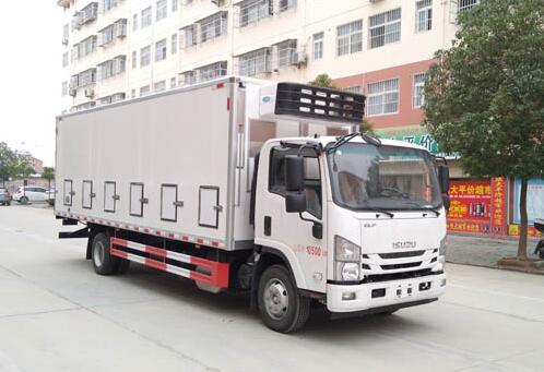 慶鈴五十鈴700P國六6.9米雞苗運輸車