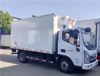 國六福田奧鈴捷運(yùn)藍(lán)牌3.735米4.085米冷藏車