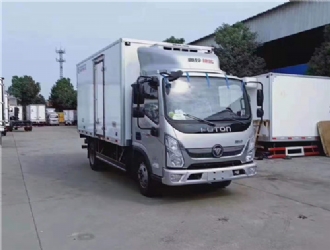 國六福田奧鈴捷運(yùn)藍(lán)牌3.735米4.085米冷藏車