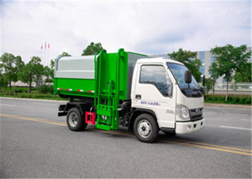 國(guó)六福田小卡之星2掛桶垃圾車(chē),5方掛桶垃圾車(chē)