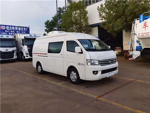 國六福田G9雙排面包冷藏車​͏ 